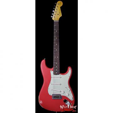 Custom Fender Custom Shop 1963 Stratocaster Relic Rosewood Fretboard Fiesta Red