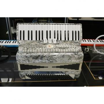 Custom Imperial Lindo Piano Accordion Gray Marble