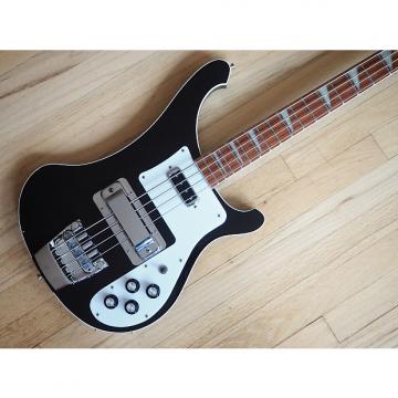 Custom 2004 Rickenbacker 4003 Electric Bass Guitar Jetglo 4001 w/ Hardshell Case