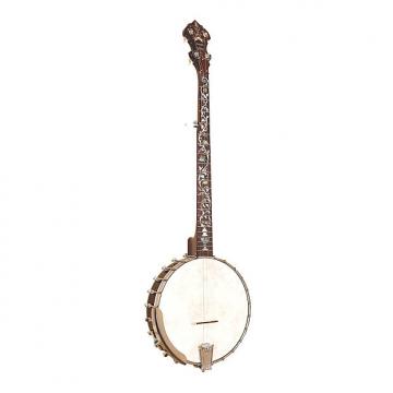 Custom Gold Tone WL-250+ White Ladye Banjo with Tree of Life Inlay