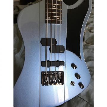 Custom Schecter Nikki Sixx Signature Bass Blue