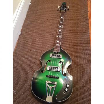 Custom Greenburst Lawsuit Violin Bass 1970s