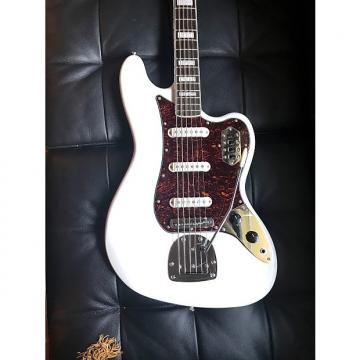 Custom Squier Bass VI Olympic White in Mint Condition