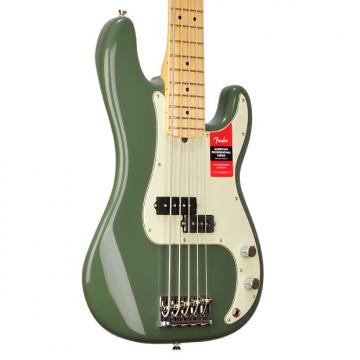 Custom Fender American Professional Precision Bass V  9.7 pounds - US17007313 2017 Olive Green