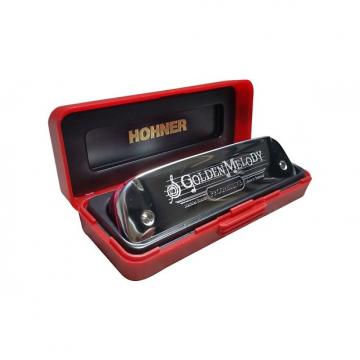 Custom Hohner 542BL-F Progressive Series Golden Melody Harmonica - Key of F