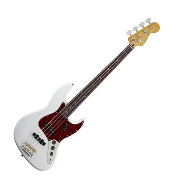 Custom Fender Squier Classic Vibe Jazz Bass 60's, Olympic White, Rosewood Fingerboard