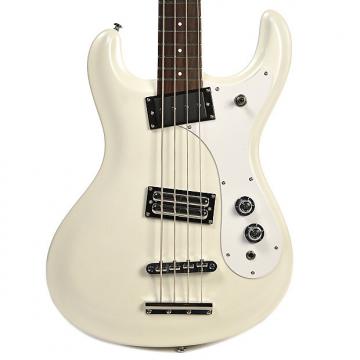 Custom Danelectro D64 Bass White Pearl