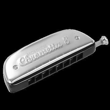 Custom Hohner Chrometta 8 Chromatic Harmonica - Key of C