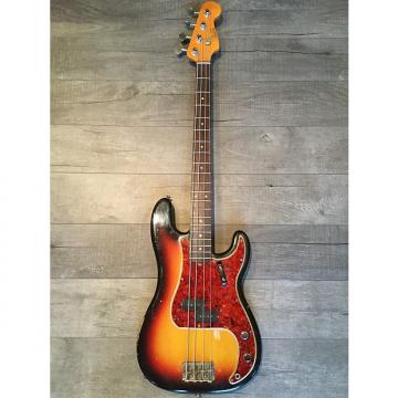 Custom Fender Precision Bass 1966 3 Tone Sunburst