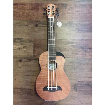 Custom Oscar Schmidt OUB800K Acoustic/Electric Bass Ukulele Flame Maple