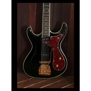 Custom Eastwood Sidejack Bass VI - Black