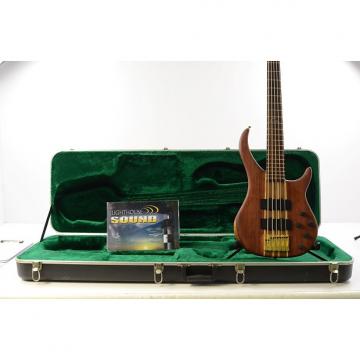 Custom Peavey Cirrus 5 String Electric Bass Guitar - Bubinga/Walnut w/ Original Hard Shell Case