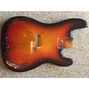 Custom 1959 Fender Precision Bass body  beautiful 3 Tone Sunburst Refinish