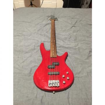 Custom Ibanez Ibanez GIO Soundgear GSR 200 Fretless Bass 2005 Red