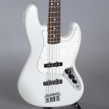 Custom Fender Special Edition White Opal Jazz Bass