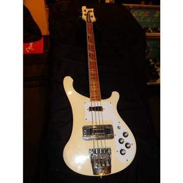 Custom Vintage Rickenbacker 4001 Electric Bass Guitar 1976 White