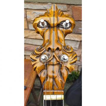 Custom Trujo Style 1 Plectrum Banjo - Coolest Headstock ever Made!
