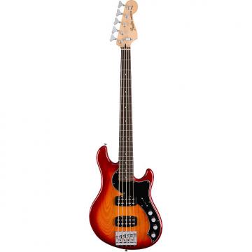 Custom Fender Deluxe Active Dimension Bass V, Rosewood - Aged Cherry Burst