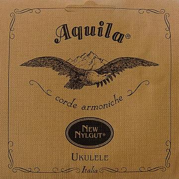 Custom Aquila New Nylgut AQ-15 Tenor Ukulele Strings - Wound Low G - Set of 4