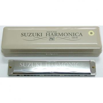Custom Suzuki SU21 2 Timer Tremolo Harmonica keyed in A