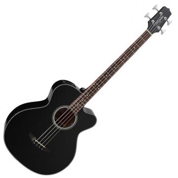 Custom Takamine GB30CE-BLK G-Series Acoustic Electric Bass in Black Finish