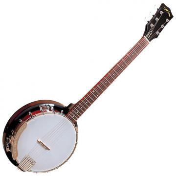 Custom Gold Tone CC-Banjitar Cripple Creek Vintage Brown Banjo Guitar w/ Bag