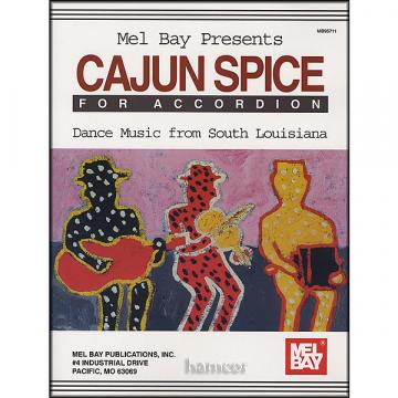 Custom Cajun Spice for Accordion Dance Music from South Louisiana Sheet Music Book Instructional Booklet