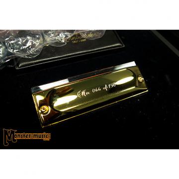 Custom Hohner 150th Anniversary Gold Harmonica - Serial number 66 out of 150
