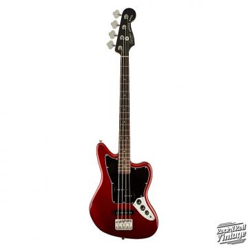 Custom Squier Vintage Modified Jaguar Bass Special SS Candy Apple Red