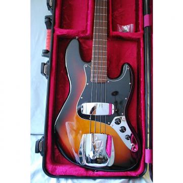 Custom *Custom Built* 4 String 'Fretless' Jazz Bass Guitar, 2014, Sunburst (3) Tone