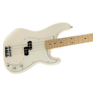 Custom Fender Standard Precision Bass Arctic White Maple