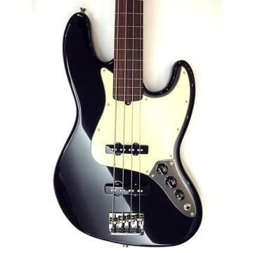 Custom Fender American Pro Jazz Bass Fretless RW Black Ex Display Bass Guitar Black