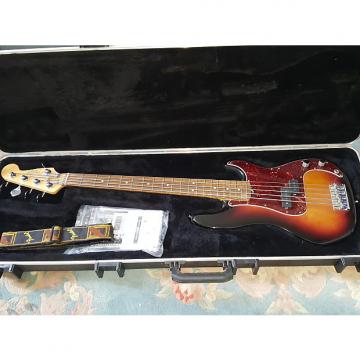 Custom Fender 5 String Precision Bass  2009 - 2010 3 Tone Sunburst