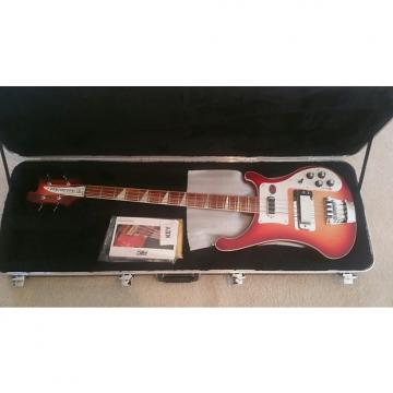 Custom Rickenbacker 4003 Electric Bass Guitar Fireglo W/OHSC