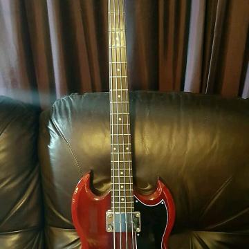 Custom Epiphone 4 String S G Bass 2015 Cherry Red