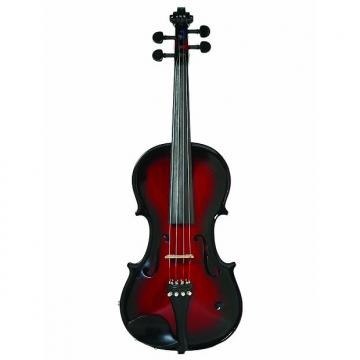 Custom Barcus Berry Acoustic Electric Violin - Red Sunburst