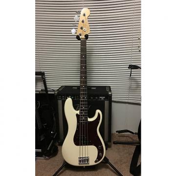 Custom MINT Fender American Standard Precision Bass 2016 Olympic White w/Rosewood Fretboard and Hardcase