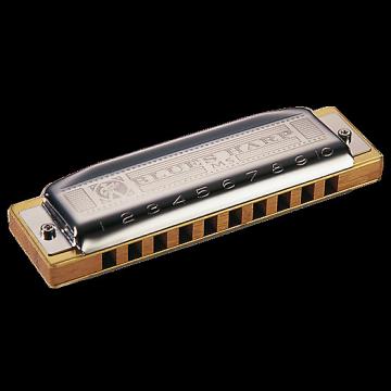 Custom Hohner 532BX-G Blues Harp, Key of G Major - blues harmonica key of G major