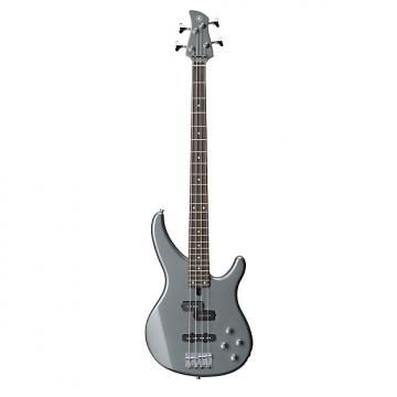 Custom Yamaha TRBX204 Active 4-String Electric Bass Guitar Rosewood Grey Gray Metallic
