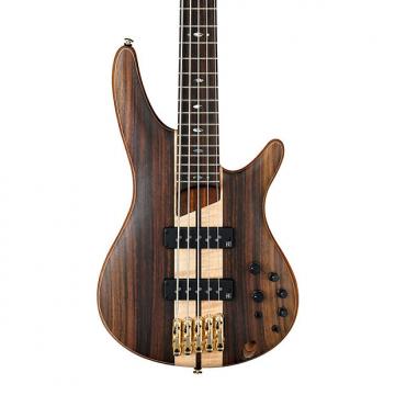 Custom Ibanez SR1805-NTF SR Premium 5 String Bass Guitar, Natural Flat