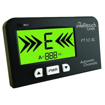 Custom New Intellitouch PT10XL Large Display Traditional Chromatic Instrument Tuner for Guitar, Bass &amp; More