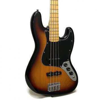 Custom Squier Vintage Modified Jazz Bass '77 Electric Bass - 3-Color Sunburst