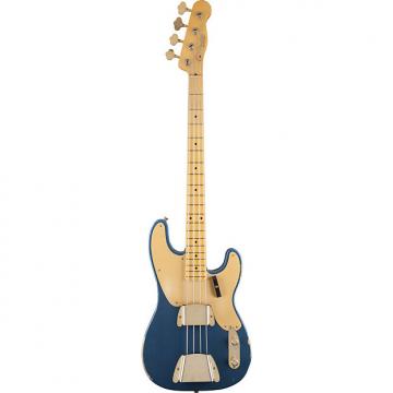 Custom Fender Custom Shop 1951 Relic Precision Bass - Aged Lake Placid Blue1502202802