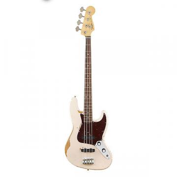 Custom Fender Flea Jazz Bass Rosewood Fingerboard Electric Bass Guitar Shell Pink - 0141020356