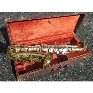 Custom Vintage 50s Martin Indiana Alto Saxophone Sax - FUNKY PLAYER Beveled Tone Holes!