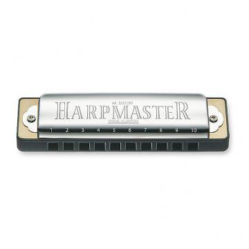Custom SUZUKI Harpmaster MR-200 10 hole Diatonic HARMONICA Key of E NEW w/ CASE - JAPAN