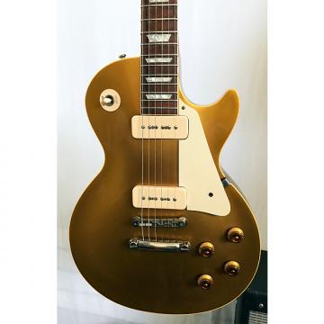 Custom Gibson 56 Reissue R6 Les Paul Gold Top All Gold Electric Guitar 2008 Gold Top
