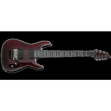 Custom Schecter Hellraiser C-7 FR Electric Guitar Black Cherry