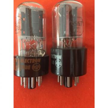 Custom RCA 6SN7GTB vacuum tube pair of tubes