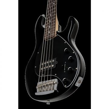 Custom Sterling by Music Man Ray35 StingRay 5 String Bass Black